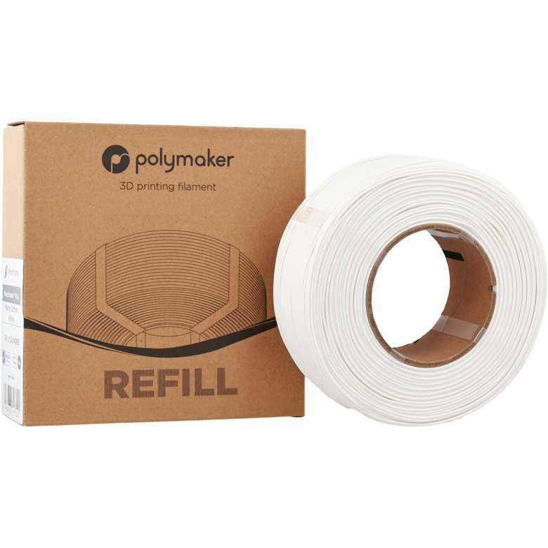Polymaker Panchroma™ PLA Refill Matte Cotton White, 1kg, 1,75 mm, CA04069