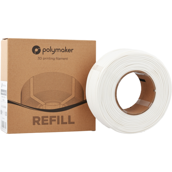 Polymaker Panchroma™ PLA Refill Matte Cotton White, 1kg, 1,75 mm, CA04069