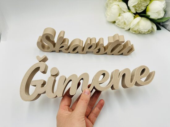 Lielizmēra ģimenes uzvārda zīme