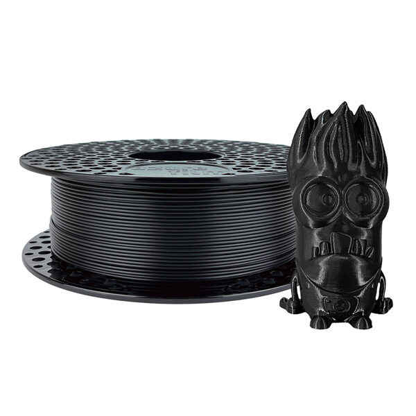 AzureFilm PLA Original 3d printēšanas pavediens, filaments, kvēldiegs melns, 1 kg