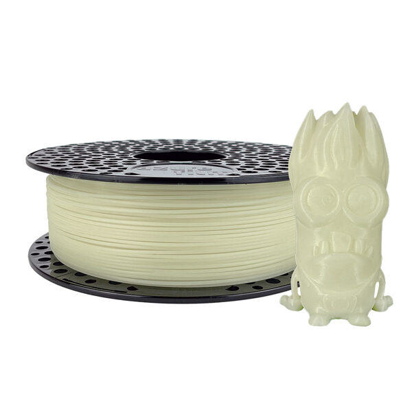 AzureFilm PLA Lumos filament Glow in the dark White, 1 kg
