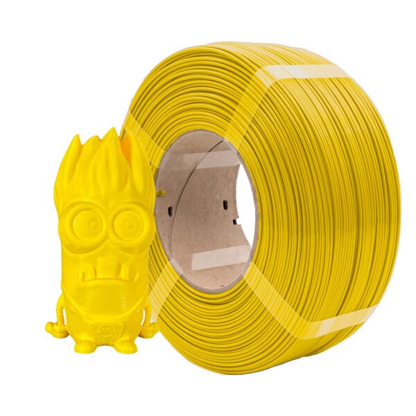 AzureFilm Refill PLA filament Yellow, 1 kg