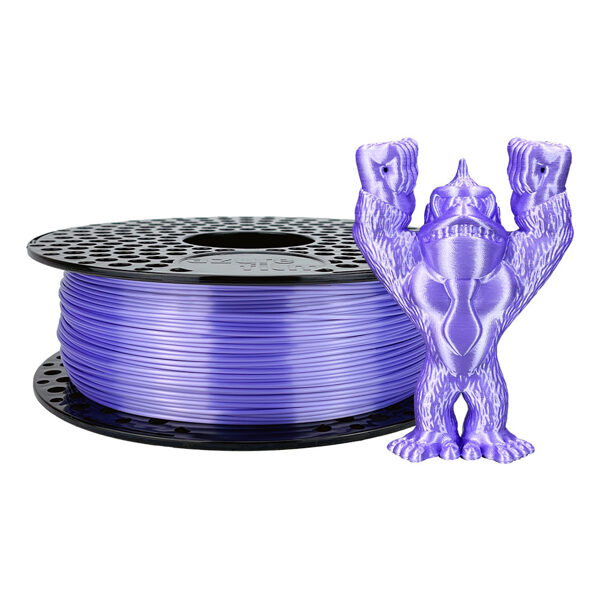 AzureFilm PLA Silk filament Lila, 1 kg