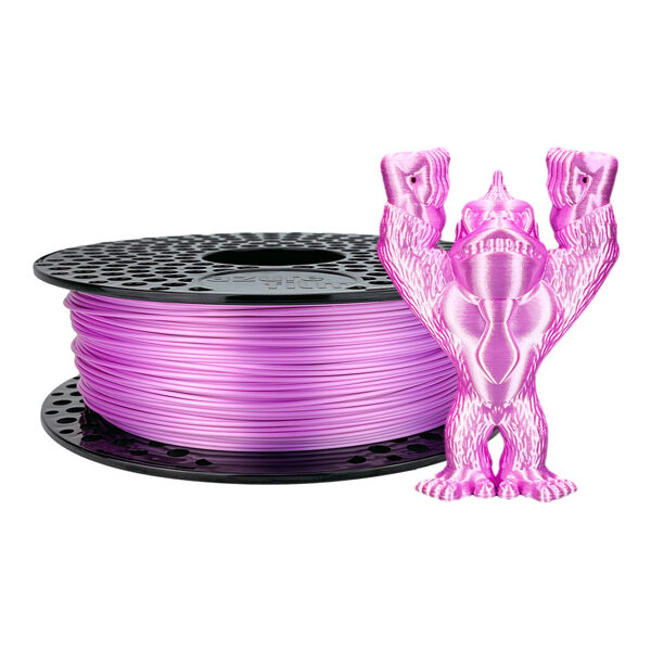 AzureFilm PLA Silk filament Pink, 1 kg