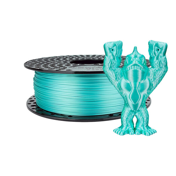 PLA Silk filament Hawaiian Blue, 1 kg